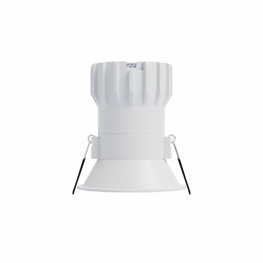 Spot encastrable LED PULSAR 8W Blanc avec Interrupteur 2700-3200-4000K Beneito Faure
