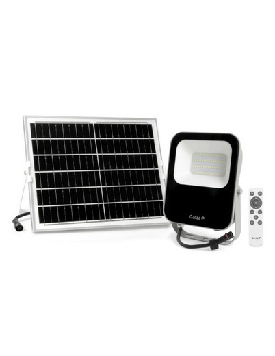 Solar LED spotlight 40m2 for outdoor use