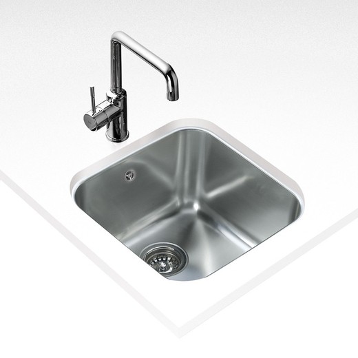 Teka BE 40.40 50 cm undermount sink