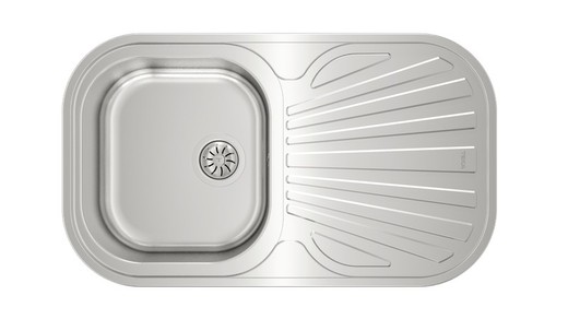 Teka STYLO 1C 1E 45 cm built-in and reversible sink