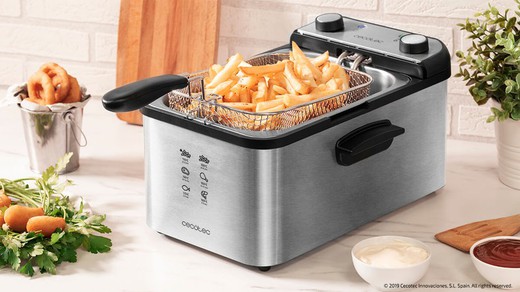 CleanFry Infinity 3000 Full Inox Cecotec Fryer — Rehabilitaweb