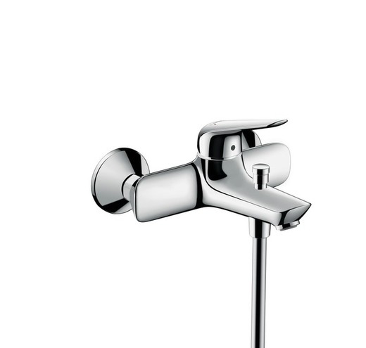 Bath mixer tap for exposed installation Novus chrome hansgrohe
