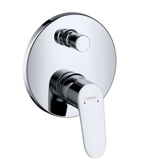 Hansgrohe Focus chrome built-in single handle bathtub mixer tap
