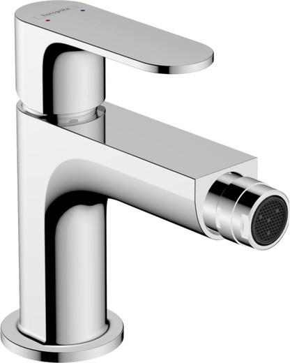 Miscelatore monocomando bidet Rebris S con scarico automatico cromo Hansgrohe