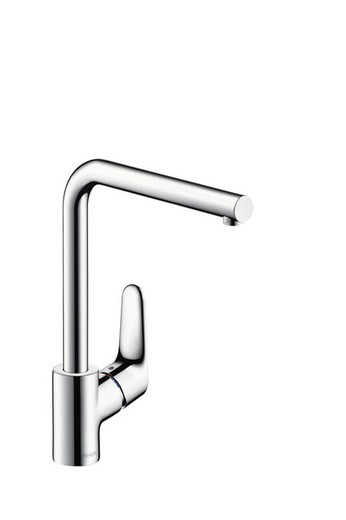 Hansgrohe chrome high spout single handle kitchen mixer tap