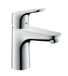 Mélangeur de lavabo CoolStart à une poignée avec égouttoir Hansgrohe chromé