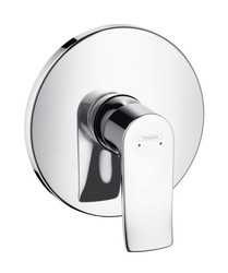 Hansgrohe Chrome Built-In Shower Mixer Tap for concealed installation Metris