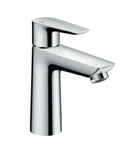 Hansgrohe chrome-plated Talis Push-Open sink mixer tap