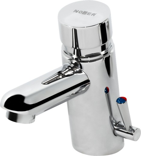 Nofer basin timed mixer tap