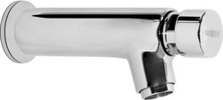 Wall-mounted timed basin tap with push button Nofer