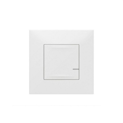 Weißer Valena-Schalter für Legrand-Beleuchtung
