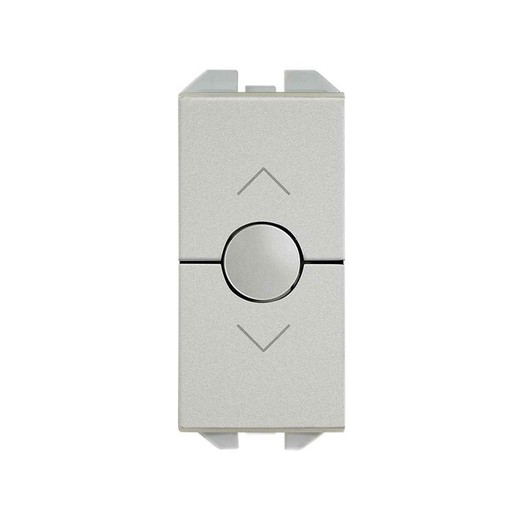 Simon 270 blind switch with 3 positions and narrow aluminum module