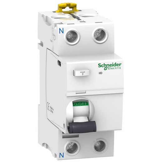 Interruptor diferencial IID 2 polos 40A 30mA A-SI Schneider electric