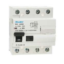 Interruptor diferencial RV31 4P 40A 30mA classe AC