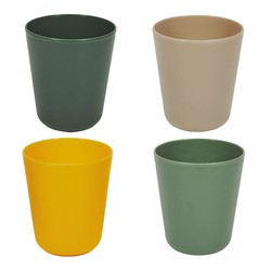 Juego 24 vasos de plástico Serie Soleil 25cl