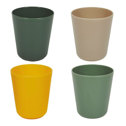 Coffret de 24 verres en plastique Série Soleil 25cl