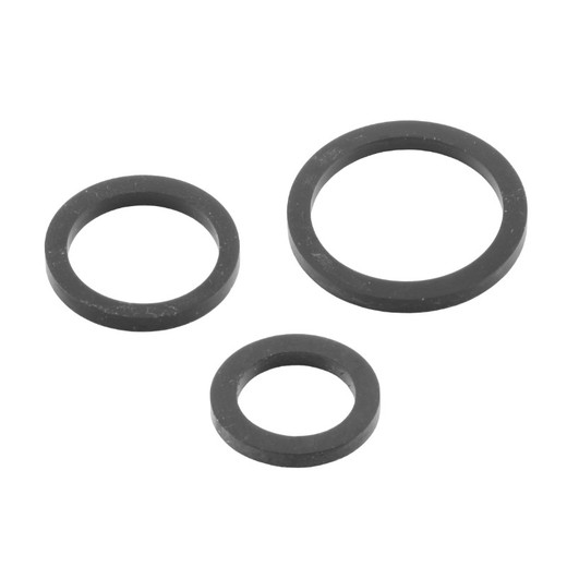 Wide flat seals for bulk fitting 2"