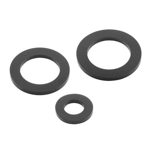 Wide flat seals for bulk fitting 1" 1/2