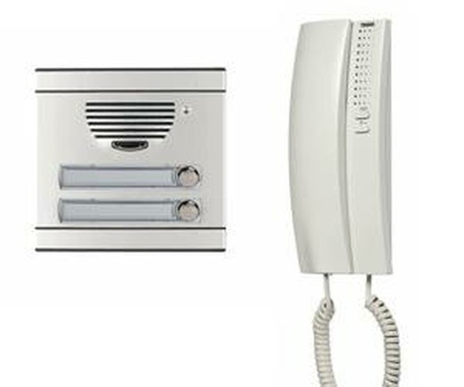 Audio kit A2 (2 dwellings) panel and SERIES 7 telephones