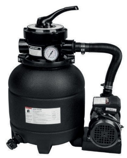 Pump + filter kit 0.25HP for swimming pool