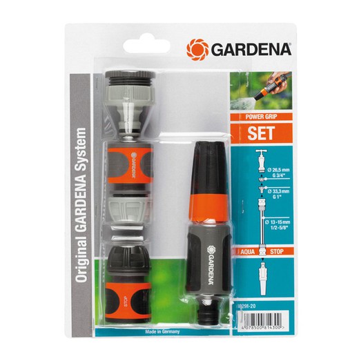 GARDENA Kit de lança e conectores para irrigação