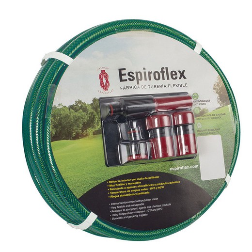 ESPIROFLEX Bewässerungsschlauch-Kit für Garten 15 mts