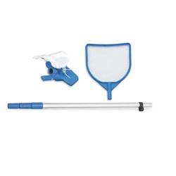 Leaf collector kit with pool cleaner