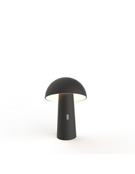 Zwarte shitake verstelbare tafellamp