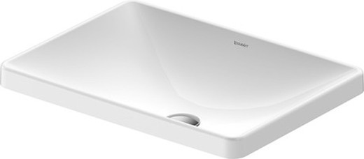 D-Neo built-in washbasin without overflow or bench