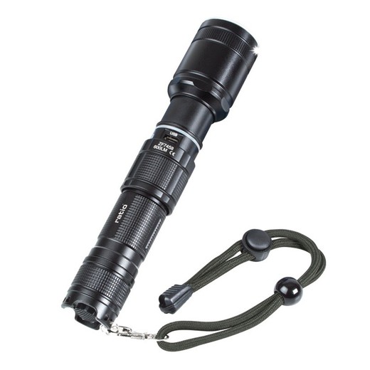 RATIO R600BS rechargeable LED flashlight