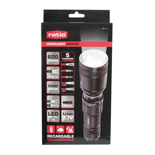 Lampe frontale 5536 RATIO Lampe frontale LED rechargeable