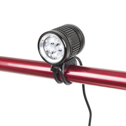 RATIO BikeLight 5575 wiederaufladbare LED-Taschenlampe/Stirnlampe