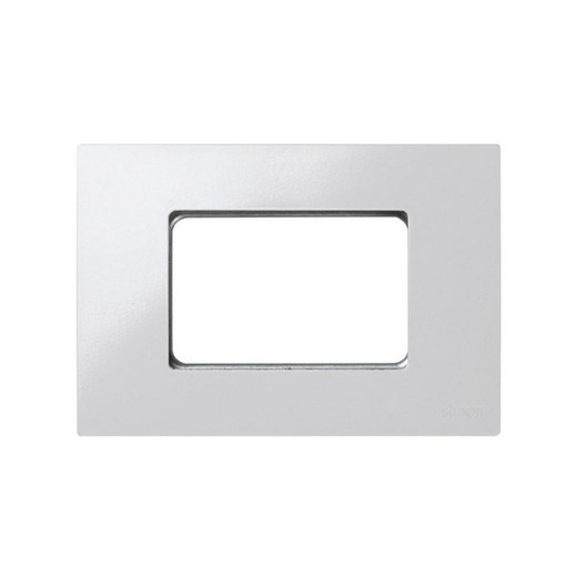 Frame of 3 half elements white color with frame for American box Simon 27 Play