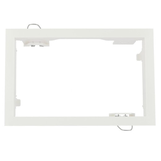 URA NEXT embedding frame for false ceiling installation, white color