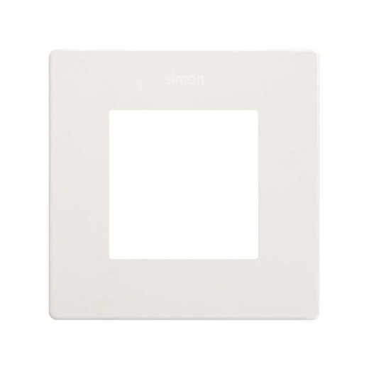 Icoon esthetisch frame voor 1 wit element Simon 270
