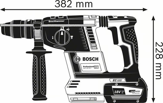 Bosch Professional 18V System Perforateur sans-f…