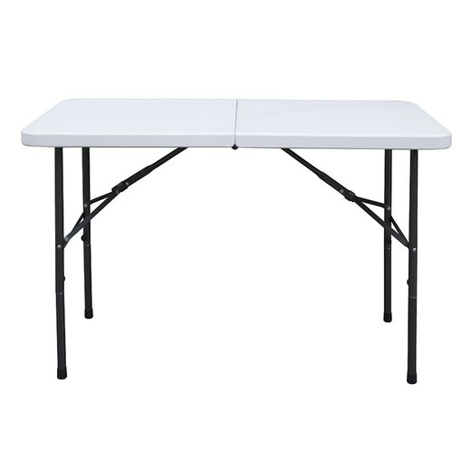 Rectangular folding table camping series 122x59xh.72 cm