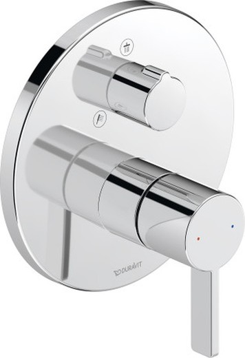 D-Neo single-lever shower mixer chrome-plated inverter built-in shower