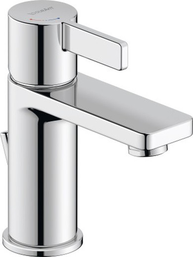 Single lever basin mixer S with waste set and EcoStart D-Neo