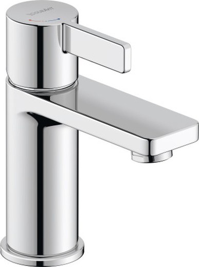 Single lever basin mixer S without waste set and with EcoStart D-Neo