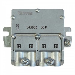 EasyF 3D mini-splitter 5 tot 2400 MHz 8,5 / 7,5 dB televisies
