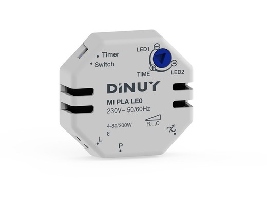 Mécanismes de boîte à minutes électroniques Dinuy 2 fils L. LED- MI PLA LE0
