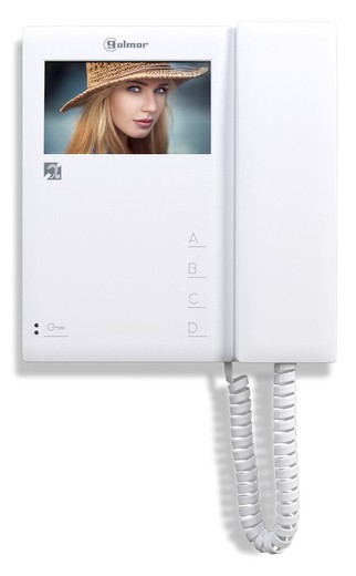 3.5 "color monitor with small earpiece TEKNA-S PLUS