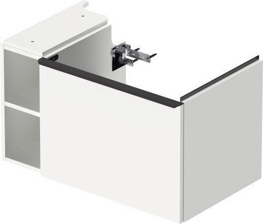 Móvel básico D-Neo de parede para lavatório com lavatório à direita