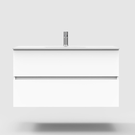 Mueble de baño de 100x46cm serie Ana