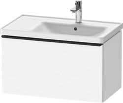 Mueble suspendido con 1 cajón de 800mm con lavabo centrado D-Neo