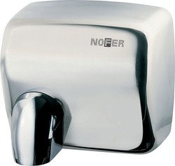 Secador de mãos Sensor Cyclon com caixa de aço inoxidável brilhante Nofer