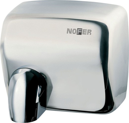Cyclon Sensor hand dryer stainless steel housing gloss Nofer