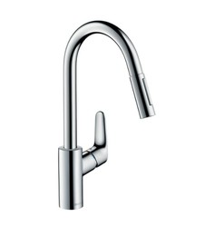 Focus series pack of basin, bidet, bathtub and kitchen taps