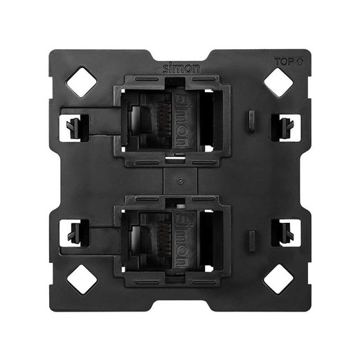 Adapter piece for 2 Simon 100 computer connectors